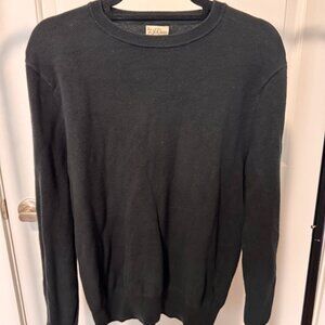J. Crew Long Sleeve Knit Sweater - black
